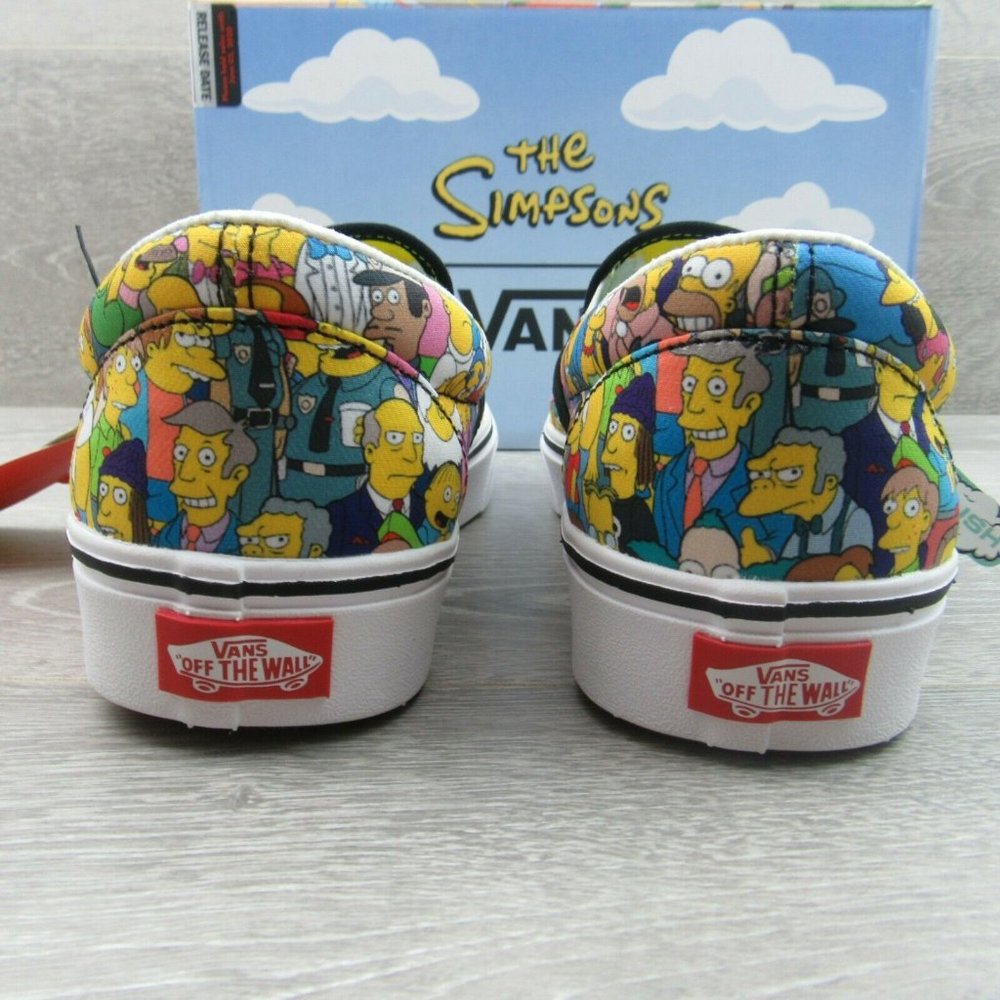 Vans x The Simpsons Slip On ComfyCush Springfield - Picture 9 of 14